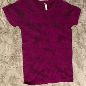 Women’s Athleta Purple Camo T-Shirt